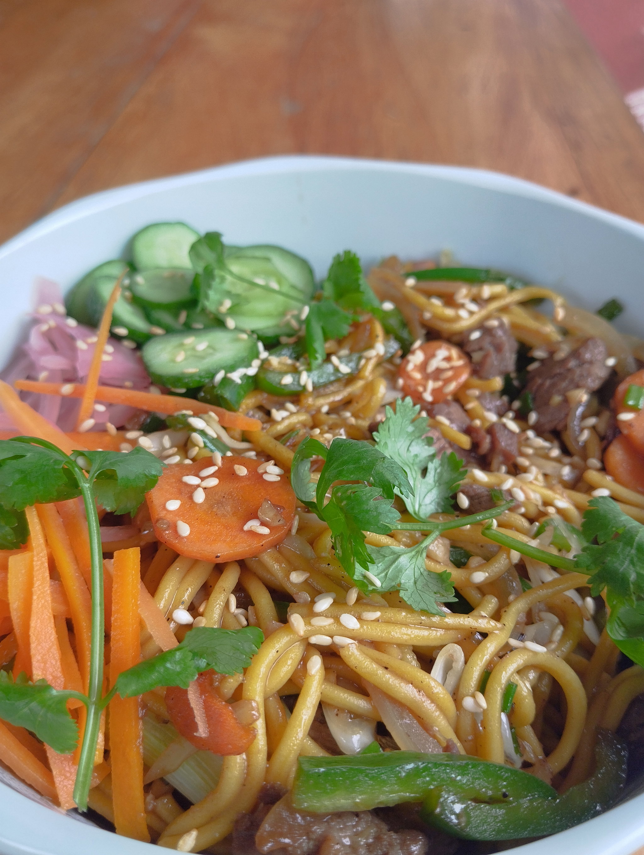 Wok de Nouilles ( Nouilles fraiches )_0