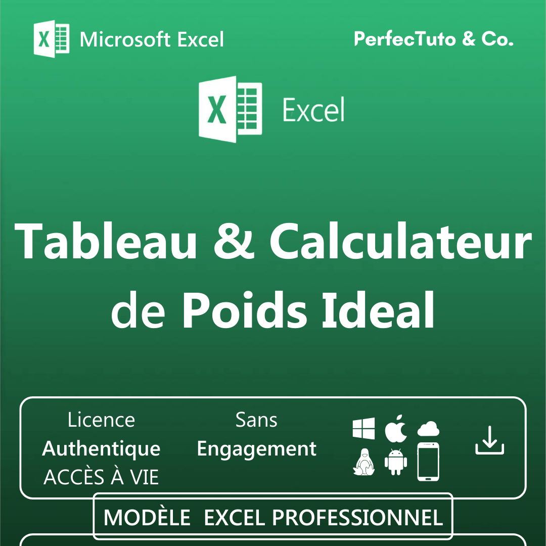 Tableau et Calculateur de Poids idéal_1