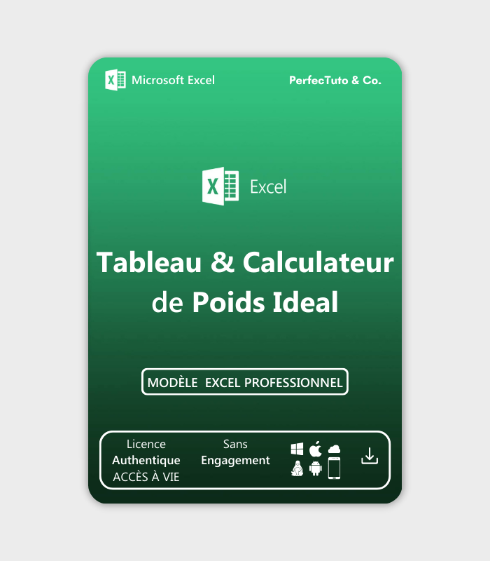 Tableau et Calculateur de Poids idéal_2