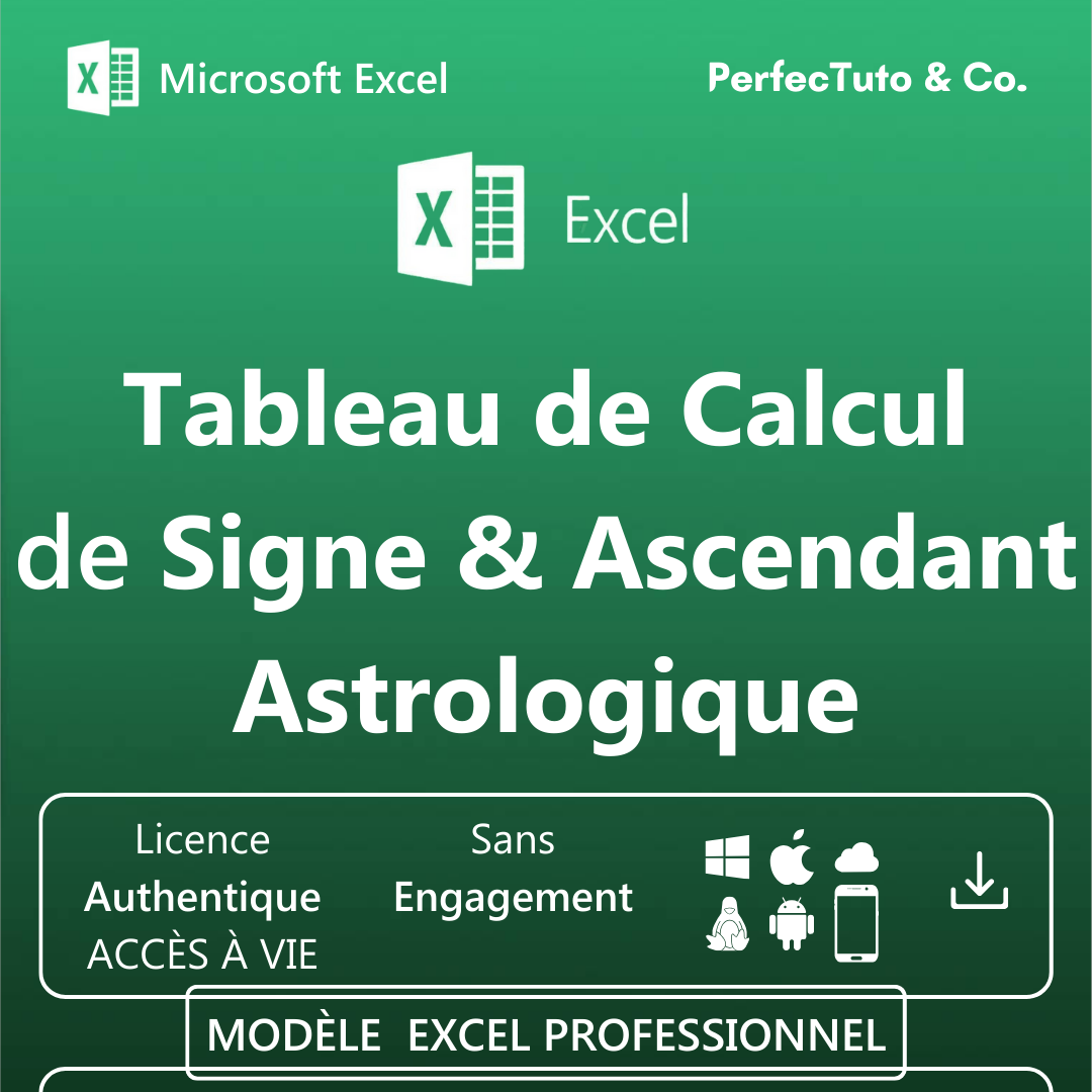 Tableau de Calcul de Signe et Ascendant Astrologique_1