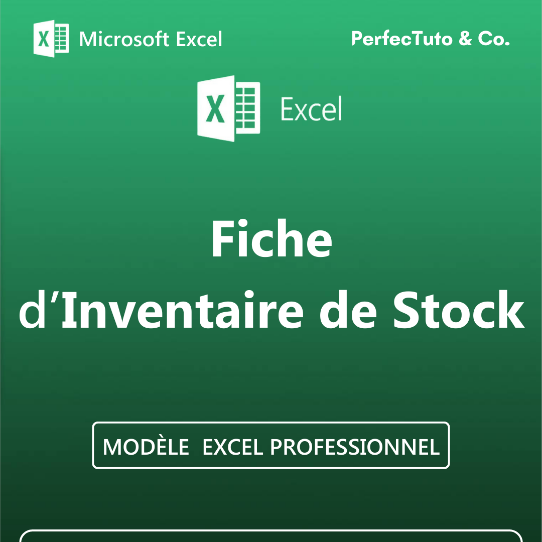 Feuille d'inventaire de Stock
