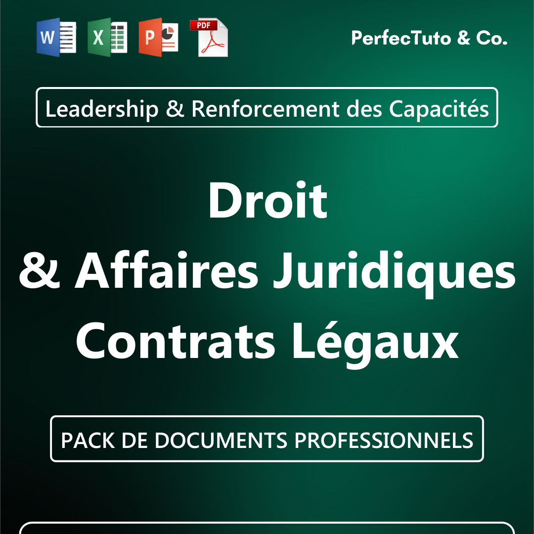 Droit et Affaires Juridiques - Contrats Légaux_0