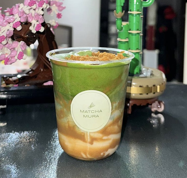 Cookie Butter Biscoff Matcha Latte
