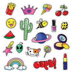 PEGATINAS Y STICKER