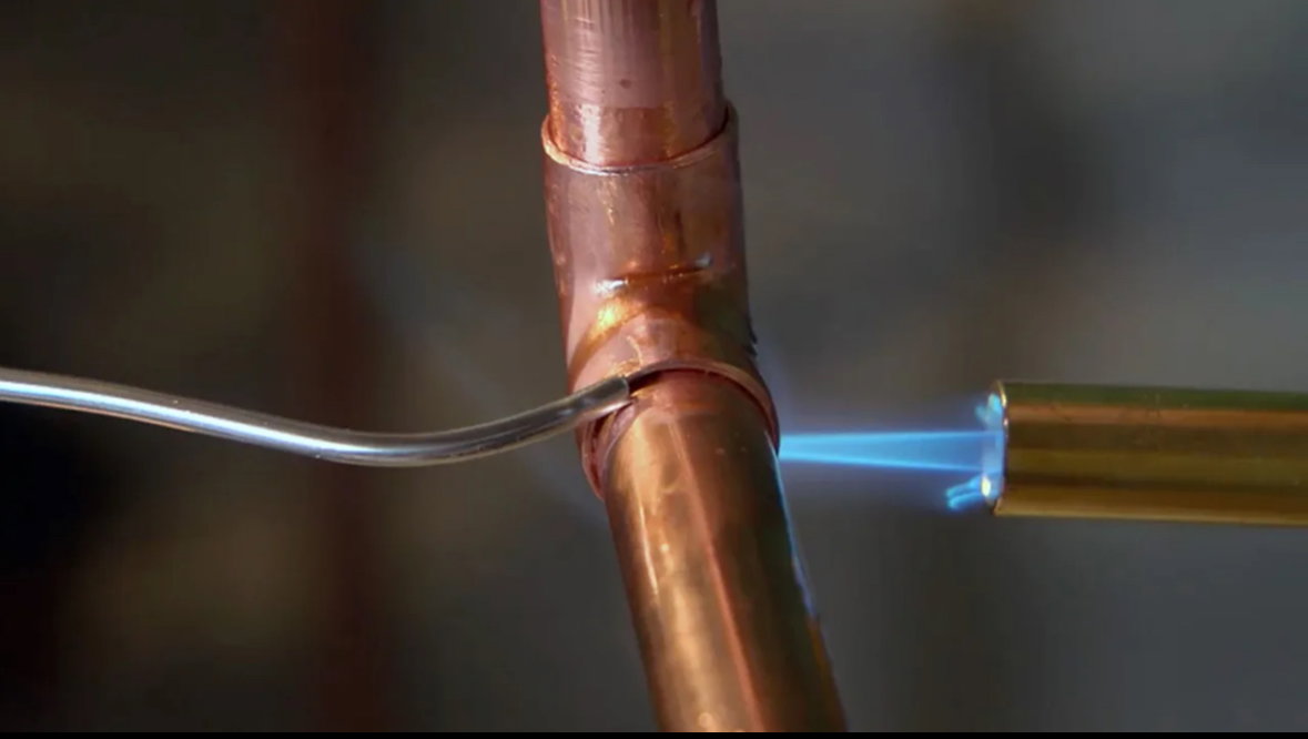 Welding of Copper Pipe Leakage_0