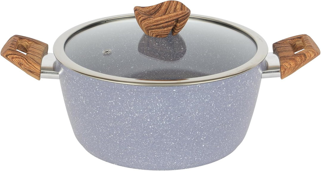 Delcasa DC3329 Essential Casserole, 28 cm Size, Grey