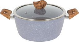 Delcasa DC3329 Essential Casserole, 28 cm Size, Grey