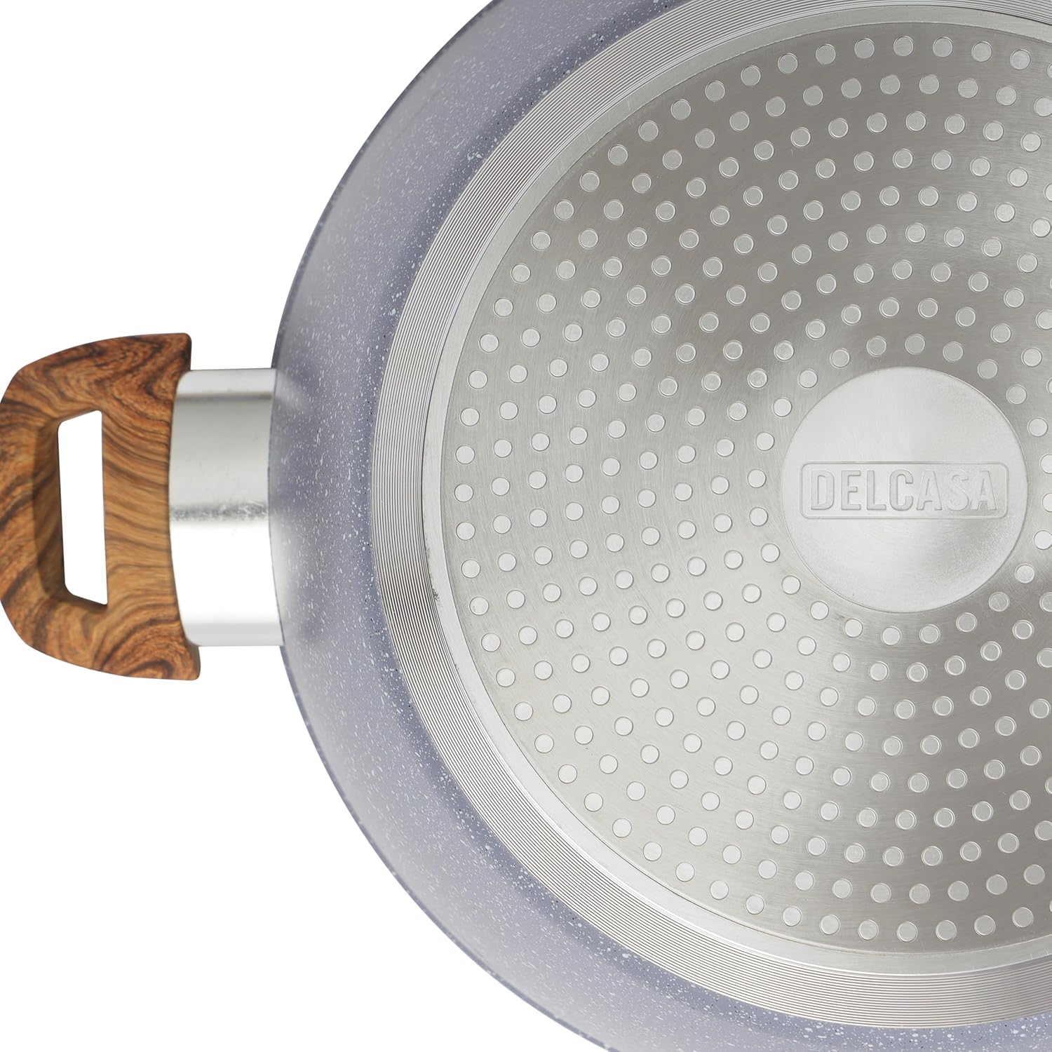 Delcasa DC3329 Essential Casserole, 28 cm Size, Grey_5