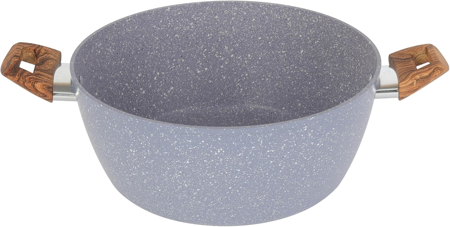 Delcasa DC3329 Essential Casserole, 28 cm Size, Grey_3