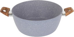 Delcasa DC3329 Essential Casserole, 28 cm Size, Grey