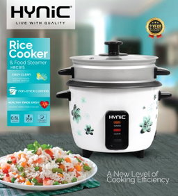 HYNIC 0.6L RICE COOKER&FOOD STEAMER HRC915