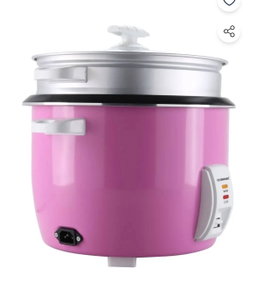 Olsenmark Automatic Rice Cooker, 3 In 1 - Capacity: 3L - Steamer - Keep Warm Function - Spatula