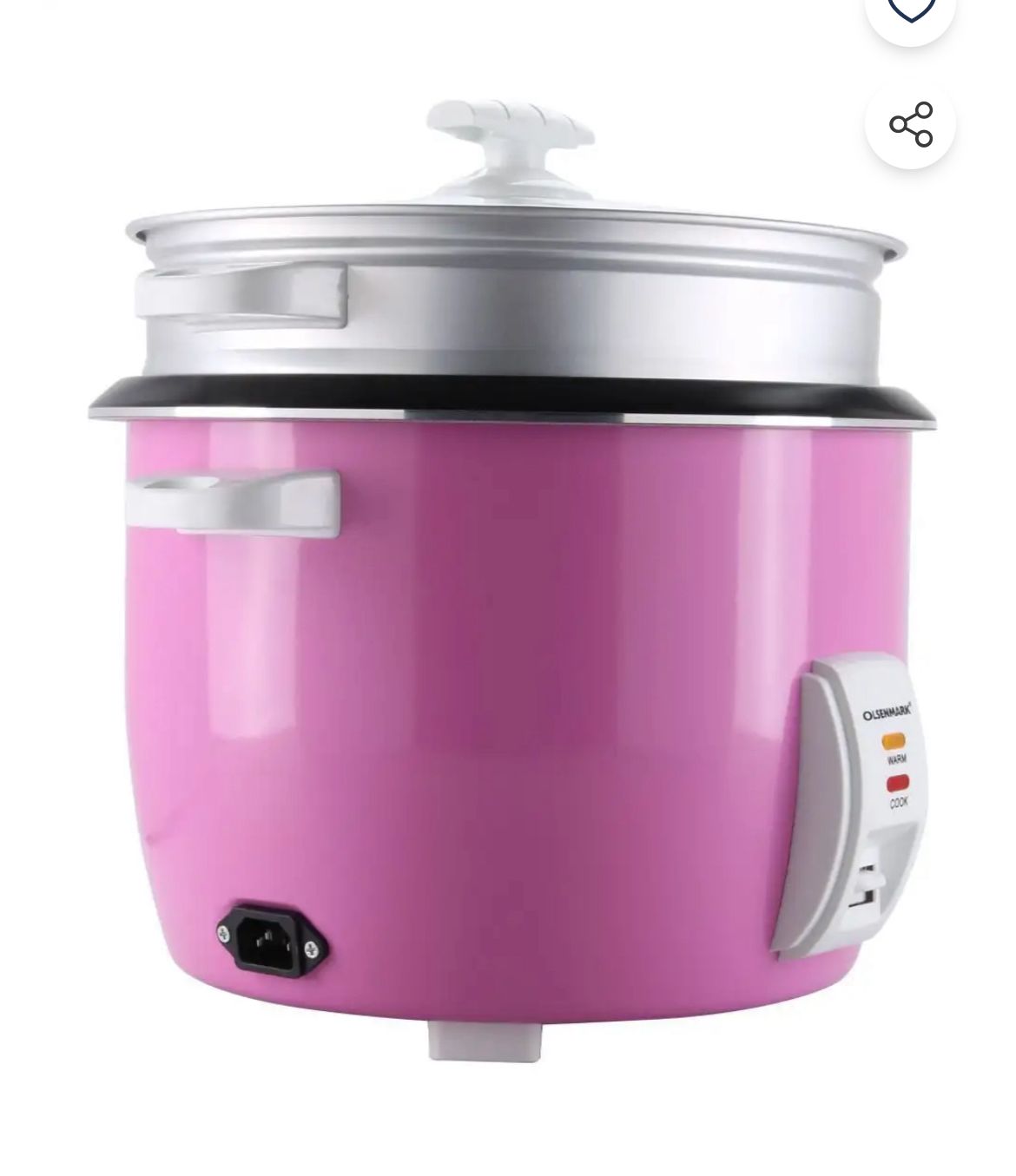 Olsenmark Automatic Rice Cooker, 3 In 1 - Capacity: 3L - Steamer - Keep Warm Function - Spatula_1