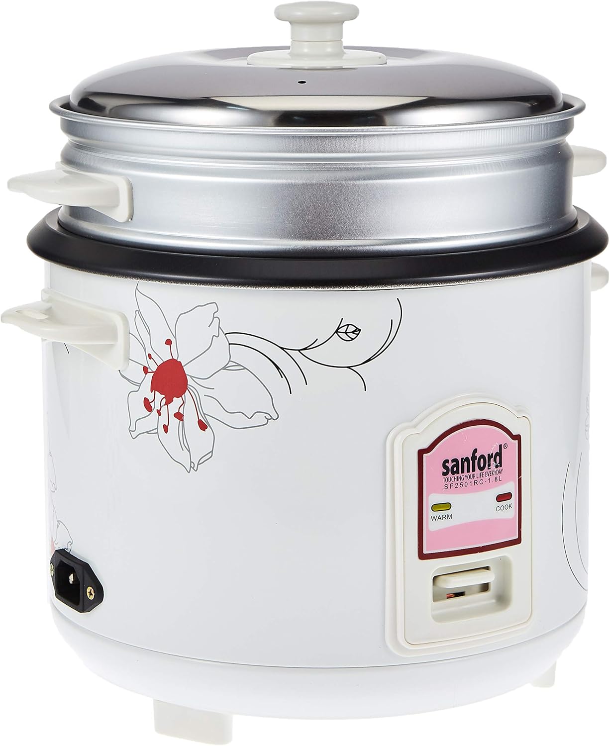 SANFORD RICE COOKER 1.8 LITRE, SF2501RC BS