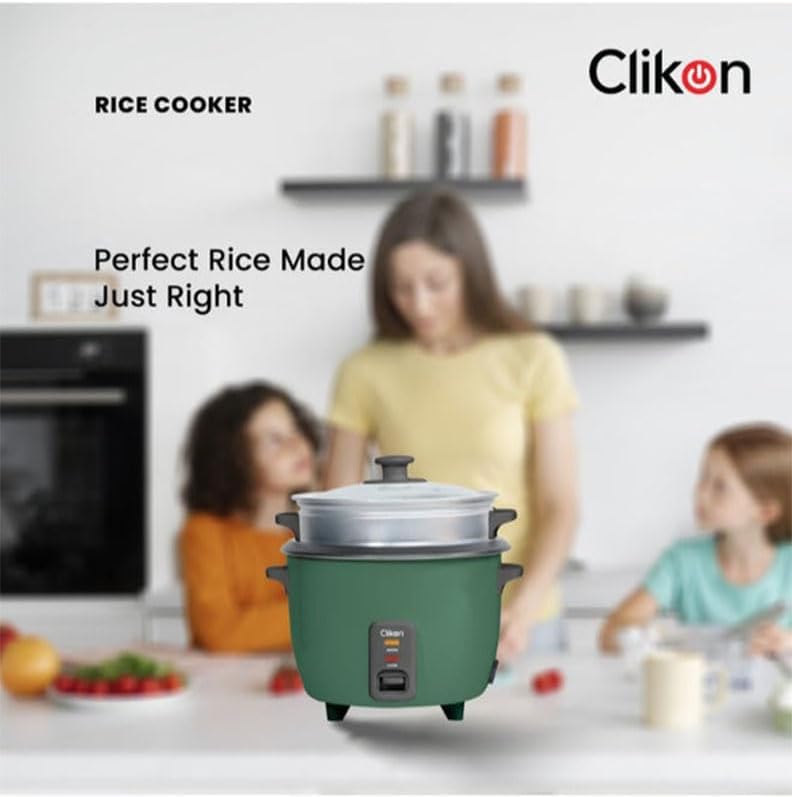 CLIKON RICE COOKER WITH STEAMER, 1.8L, 700W CK2703, WITH 2 YEARS WARRANTY_1