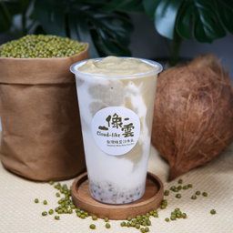 台灣綠豆沙椰奶 Taiwanese Mung Bean Coconut Milk Smoothie