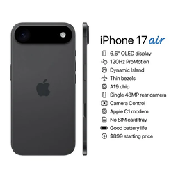 iPhone 17 air 256 Go (neuf)