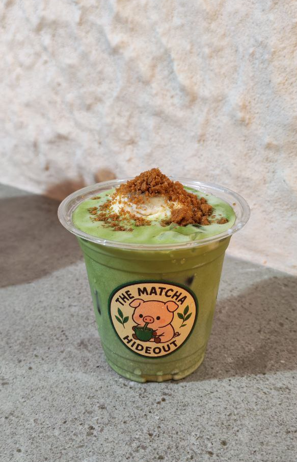 Banana Pudding Matcha Latte _0