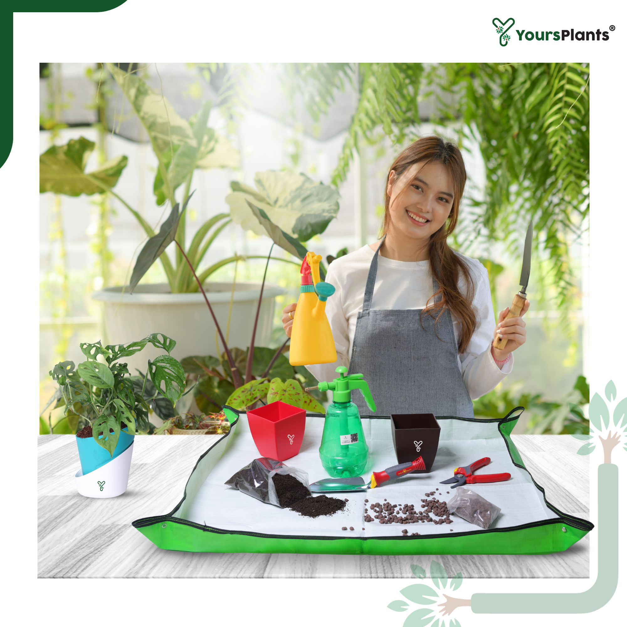 Gardening Mess Mat | Pack Of 1_2