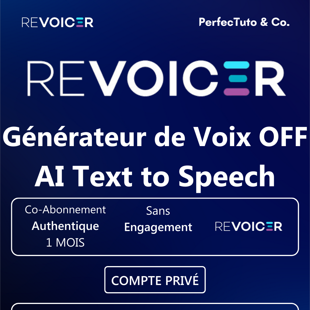REVOICER [Générateur de Voix OFF - AI Text to Speech]_1