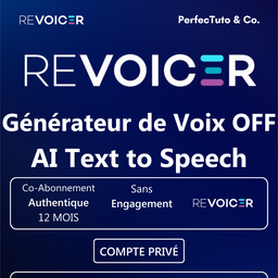 REVOICER [Générateur de Voix OFF - AI Text to Speech]