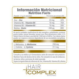 HAIR COMPLEX GOLD NUTRITION