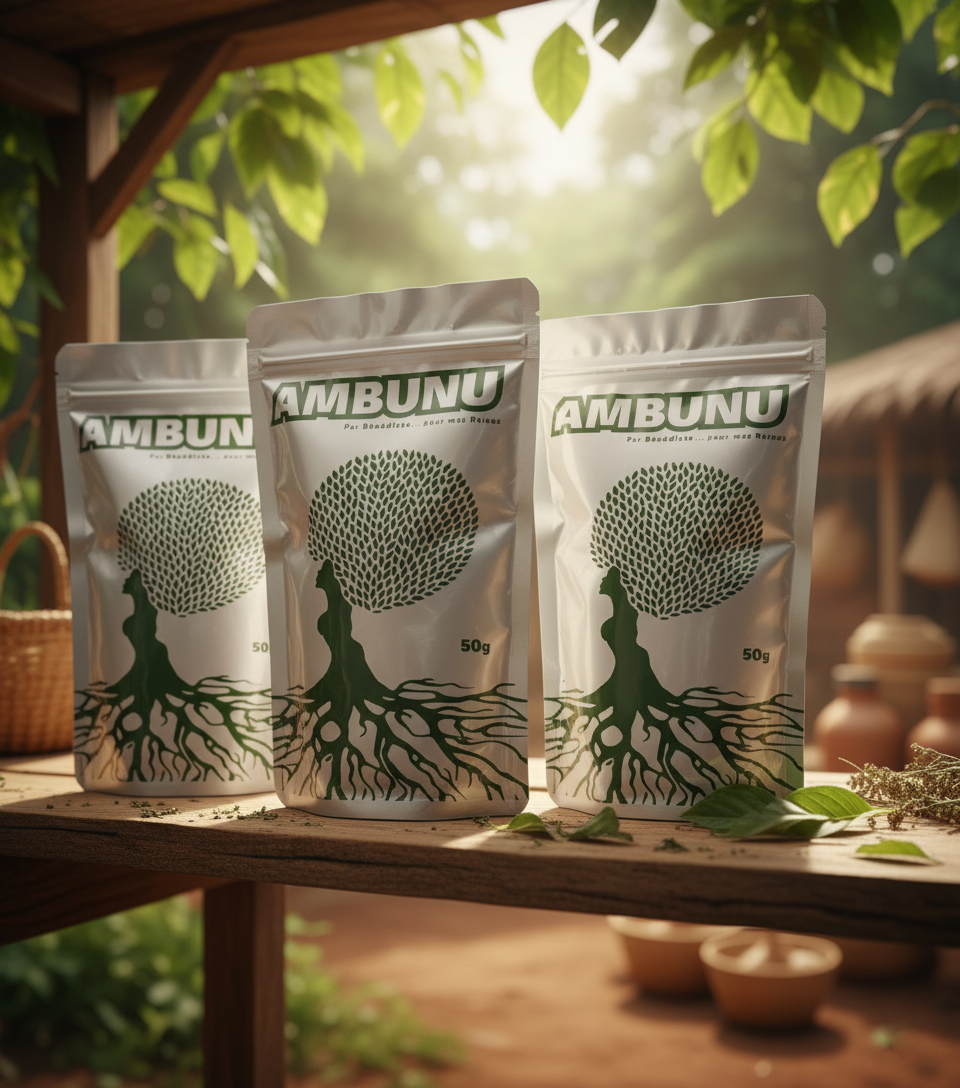 AMBUNU 50g (Shampoing Naturel)