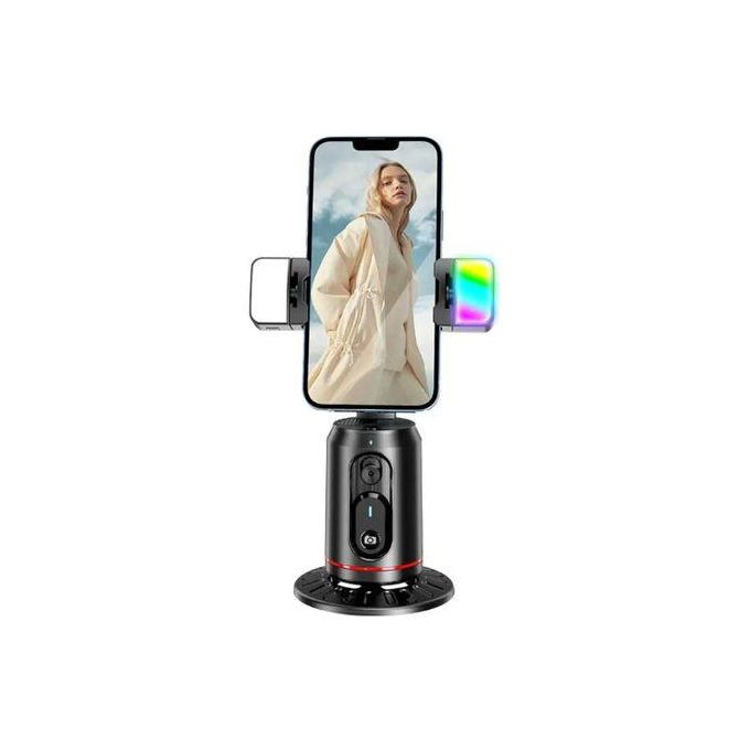 Generic  Trépied de suivi automatique du visage à 360 ° - Support de téléphone intelligent - Stabilisateur intelligent pour selfie