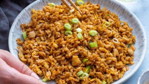 Plain Fried Rice