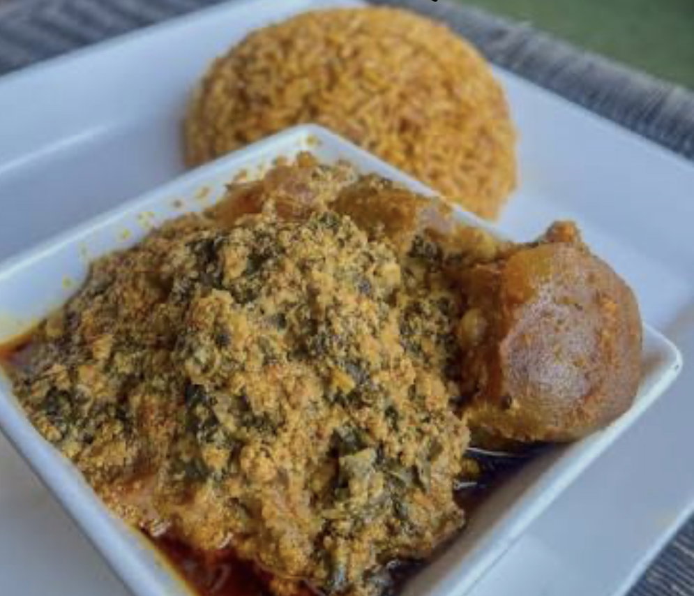 Jollof rice and Egusi