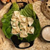 Cheese & Sweet Corn Momo Steamed