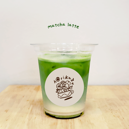 iced matcha latte 