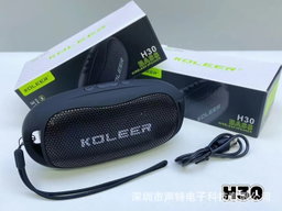 KOLEER H30 Bluetooth, USB, TF Card & FM Radio Supported Hi-Fi Sound Deep Bass Speaker
