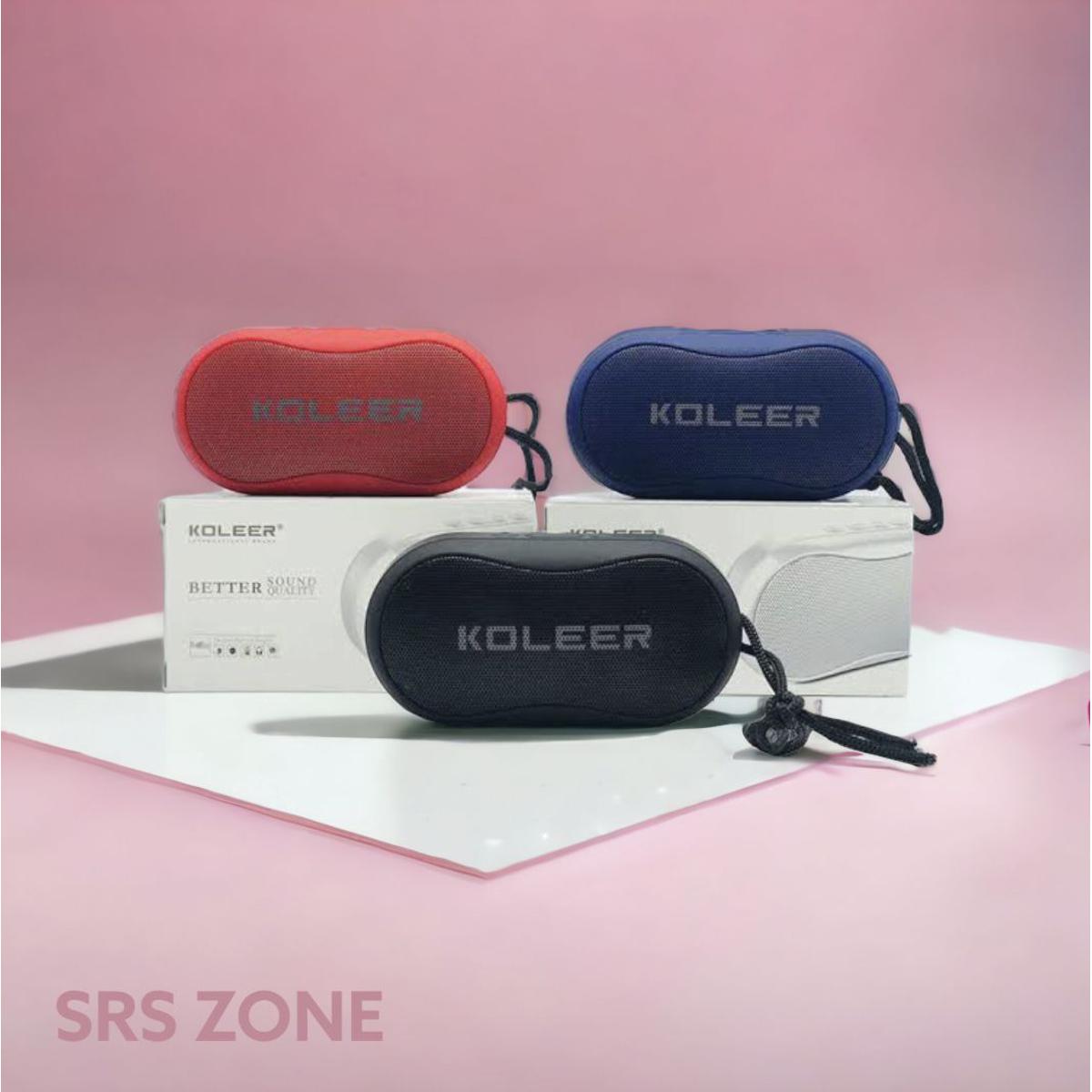 Koleer S29 Mini High Sound Speaker – Wireless Bluetooth Speaker, Portable & Rechargeable, Deep Bass, Stereo Sound, Compact Design for Indoor & Outdoor Use – BlUE