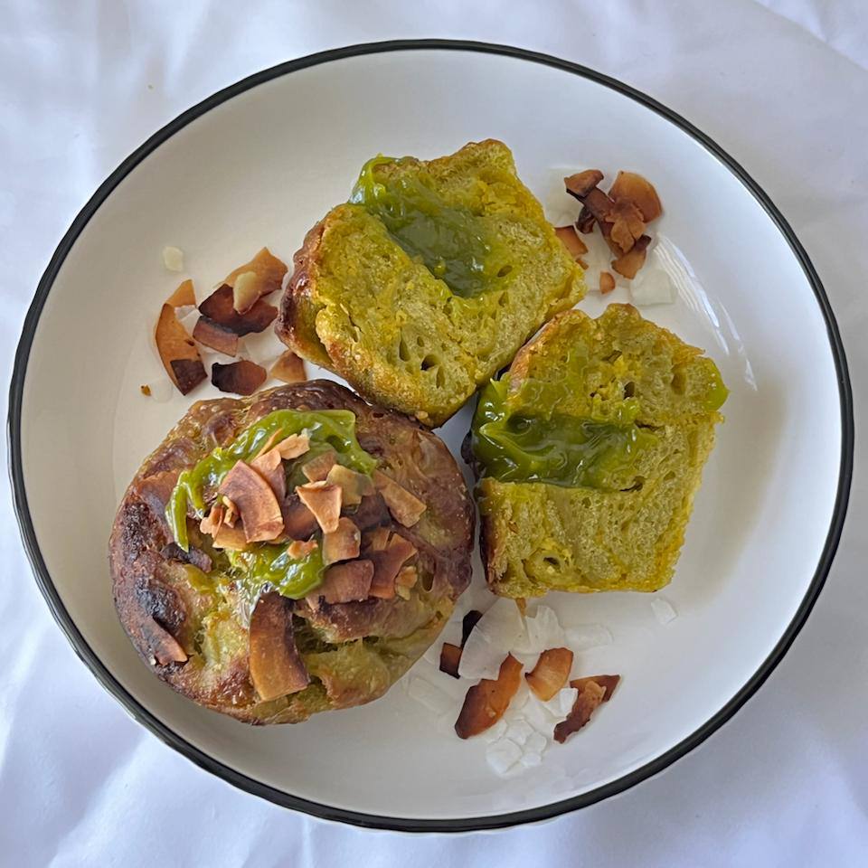 Kaya Focaccia Muffin 🥥_0