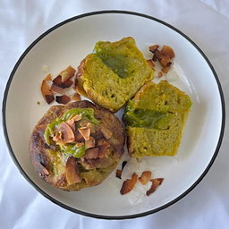Kaya Focaccia Muffin 🥥