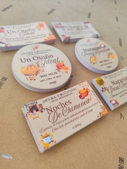 Pegatinas de VINILO resistentes al agua y sol