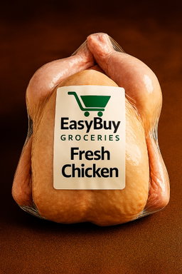 EasyBuy Fresh Whole Chicken – Cleaned & Vacuum-Sealed