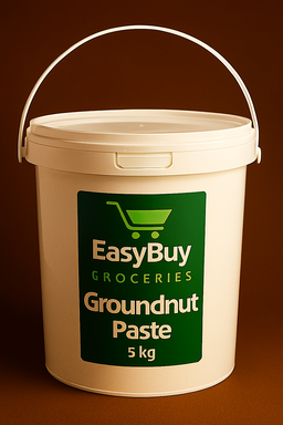 EasyBuy Creamy Groundnut Paste – 5kg Bulk Bucket