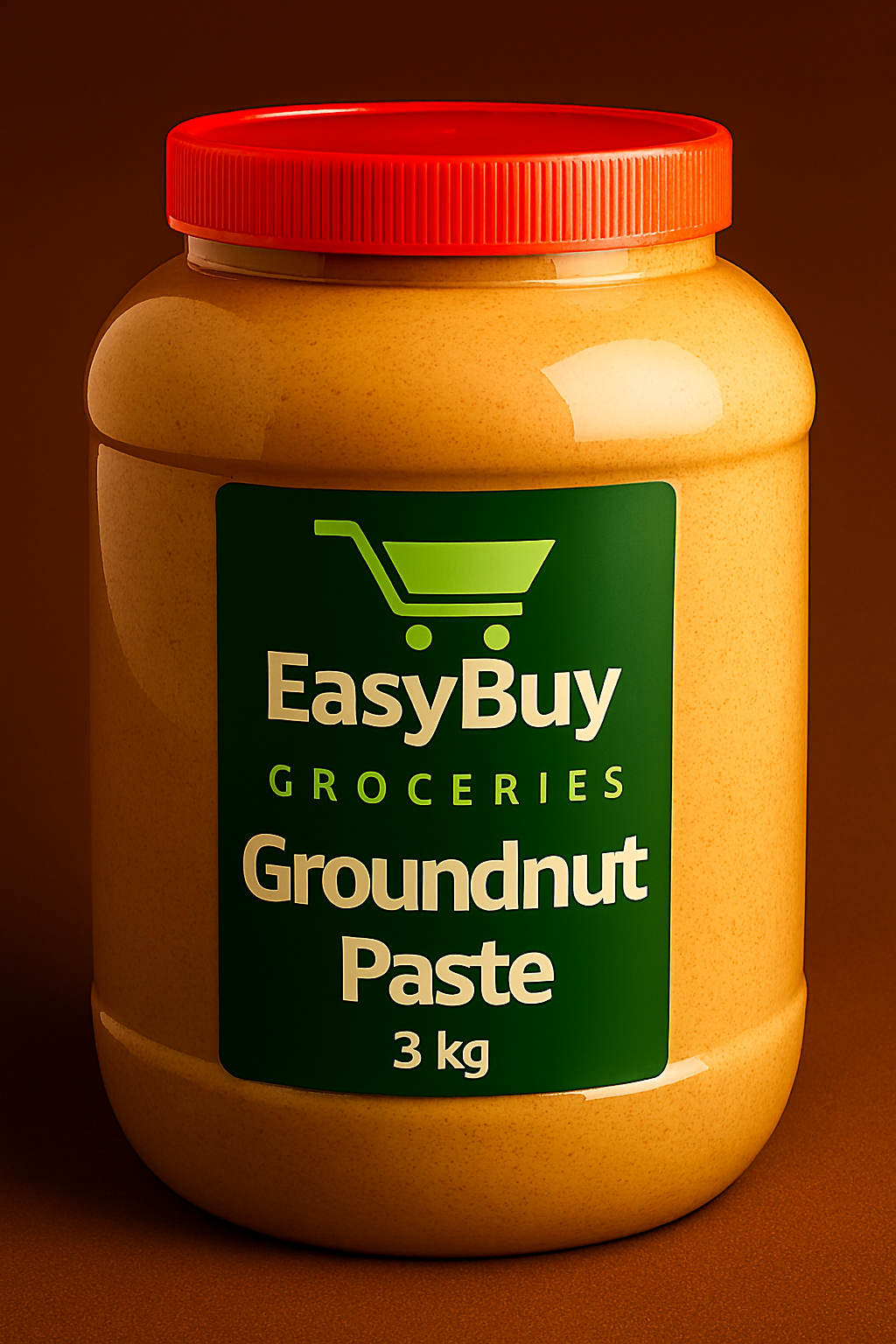 EasyBuy Creamy Groundnut Paste – 3kg Bulk Jar_0