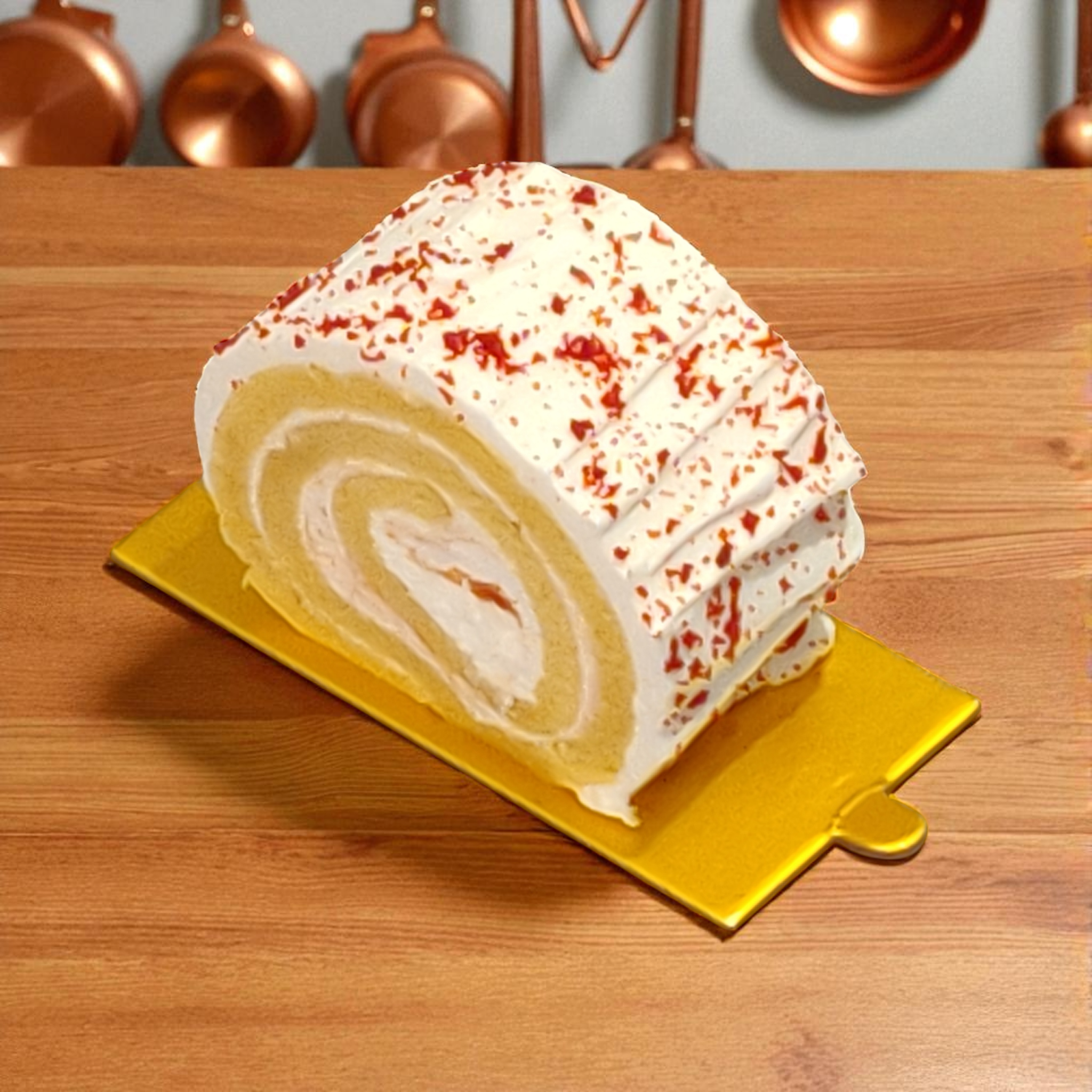 Strawberry Swiss Roll Cake_0