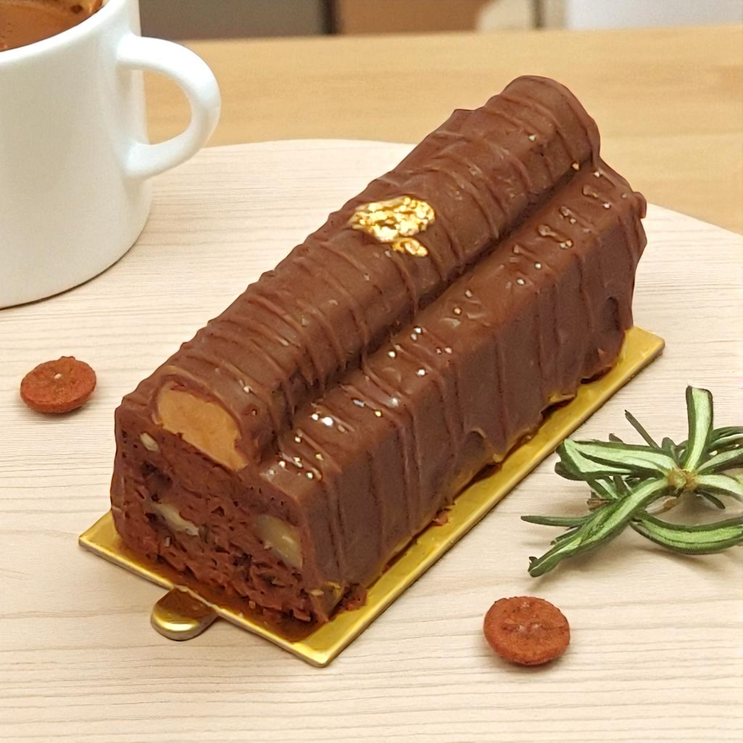 Brownies Caramel Cake