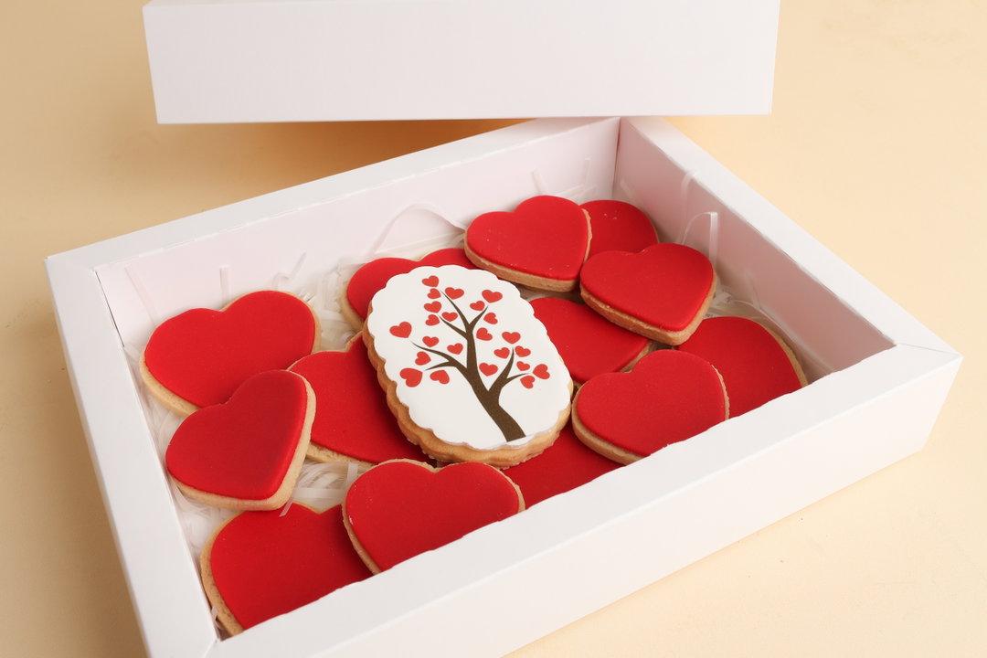 Heart’s Cookies Box