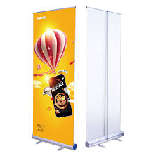 Compact Rollup Banners with Small Base