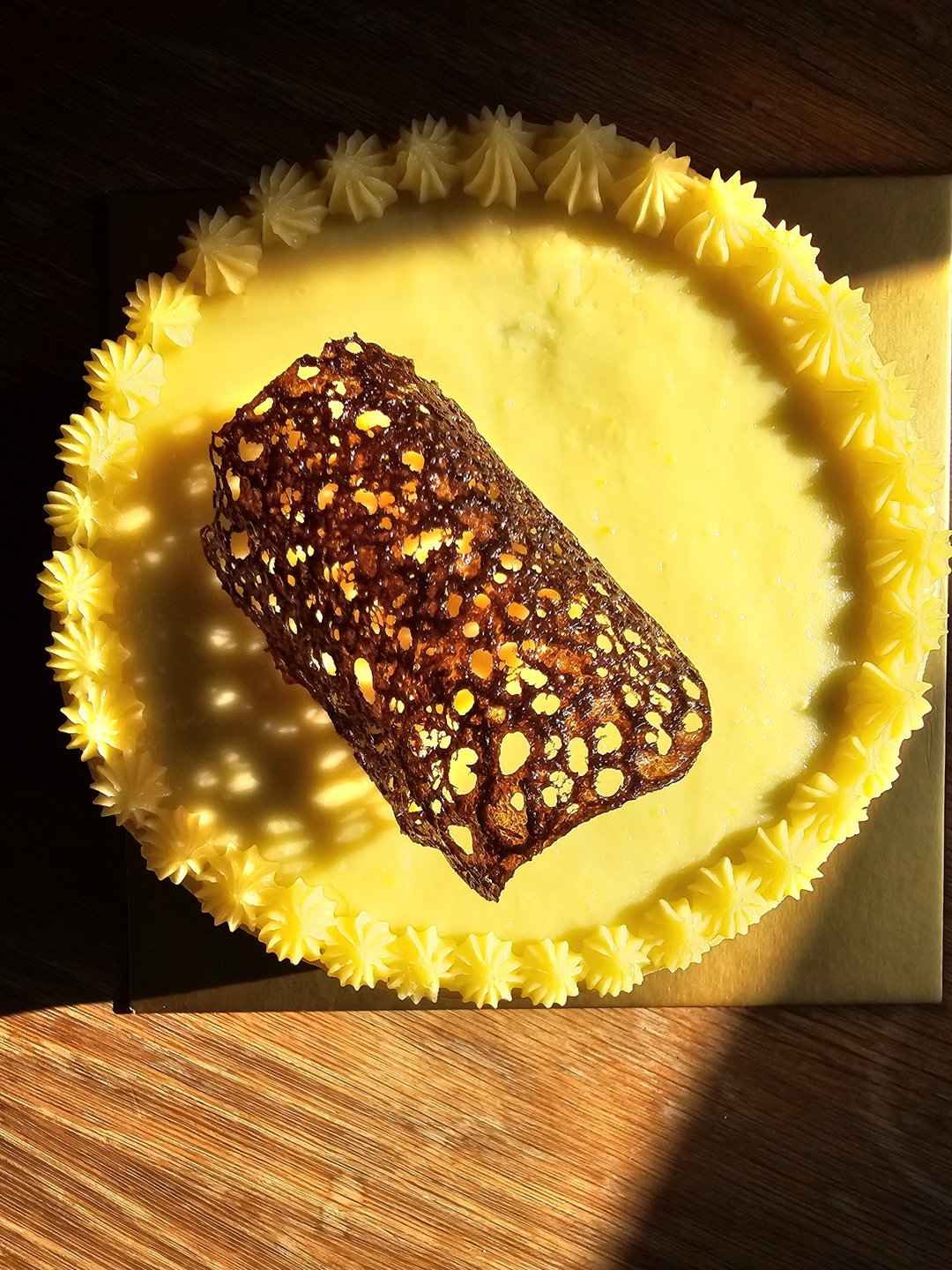 Yuzu Black Sesame Cake