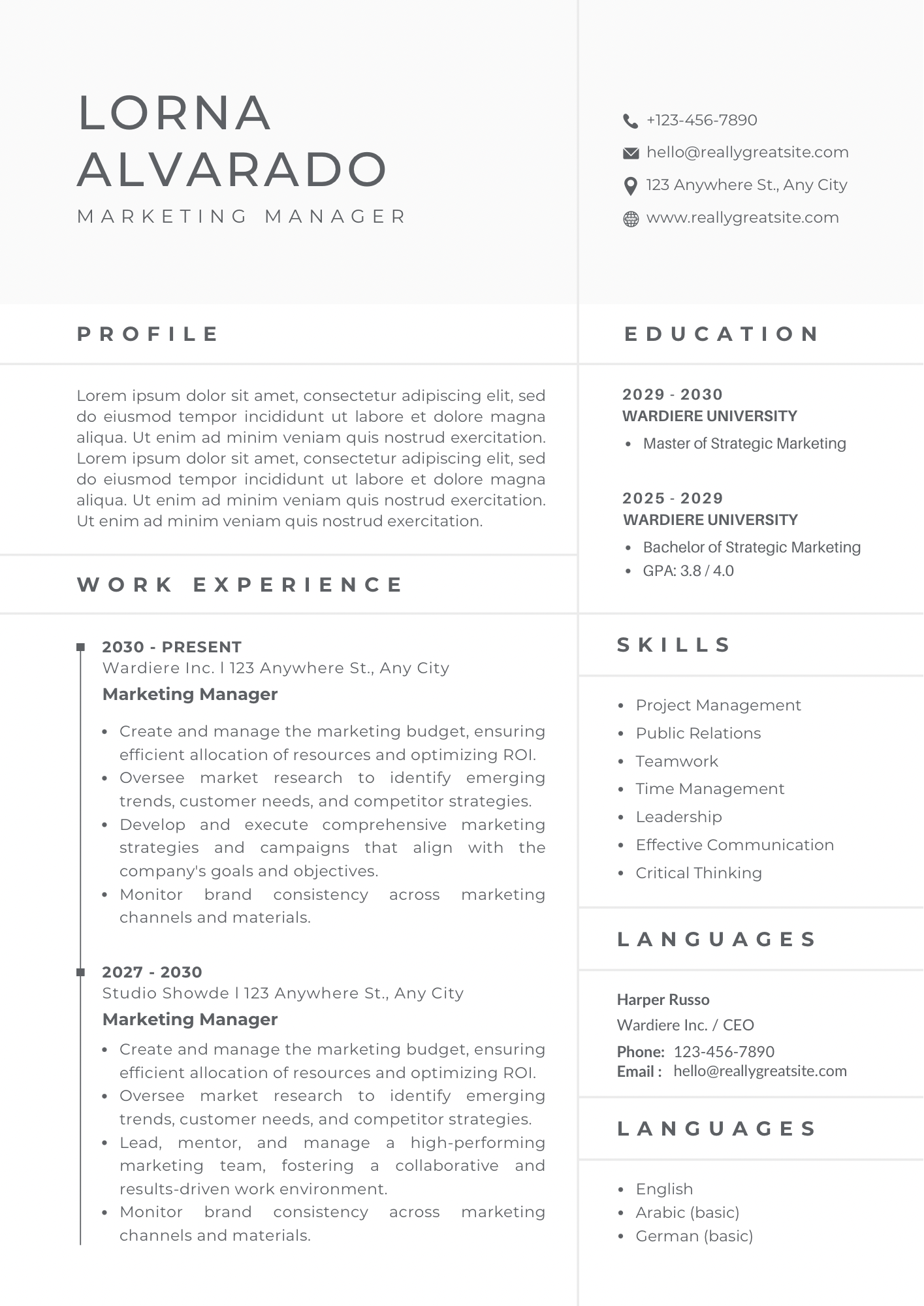 Resume Profasional ✨ HOT SELLER ‼️_13