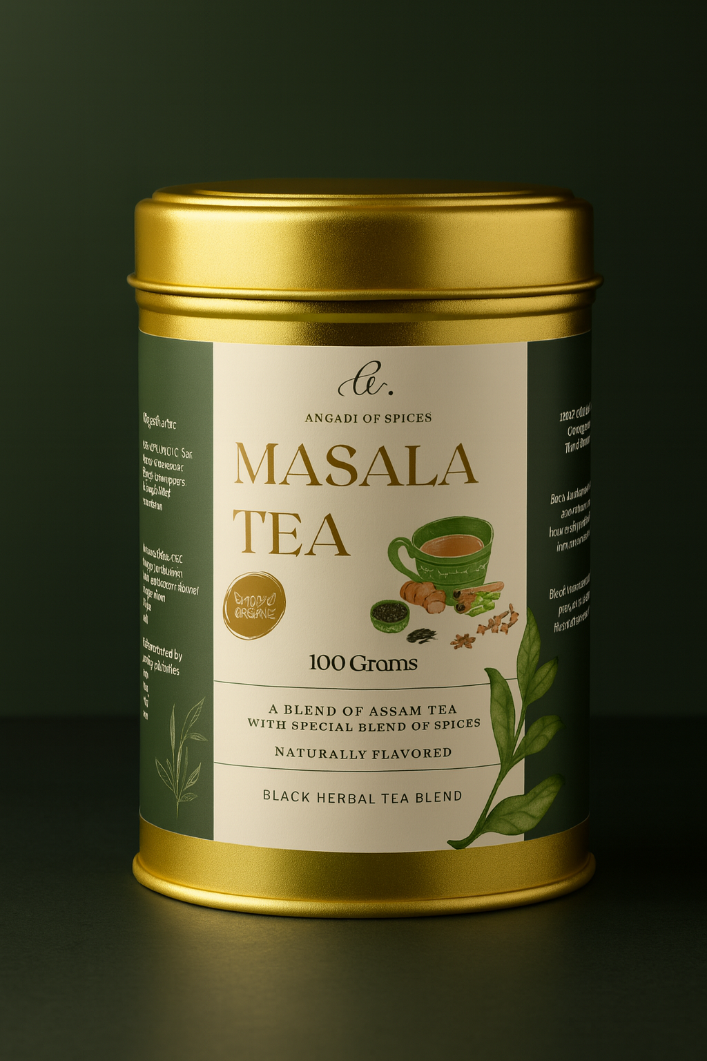 Special Darjeeling Masala Tea in Tin Box