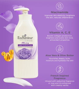 Enchanteur satin smooth- ALLUTRING lotion   