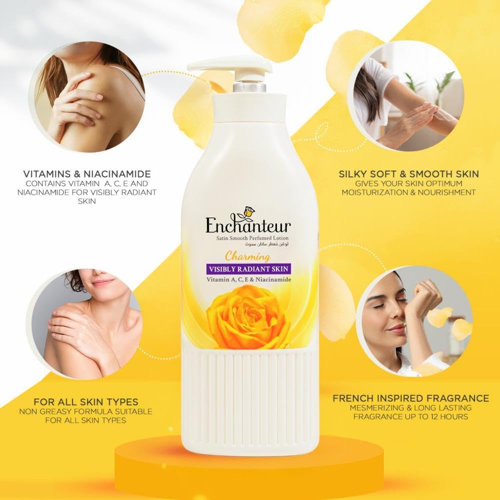 Enchanteur Satin Smooth- CHARMING Lotion_5