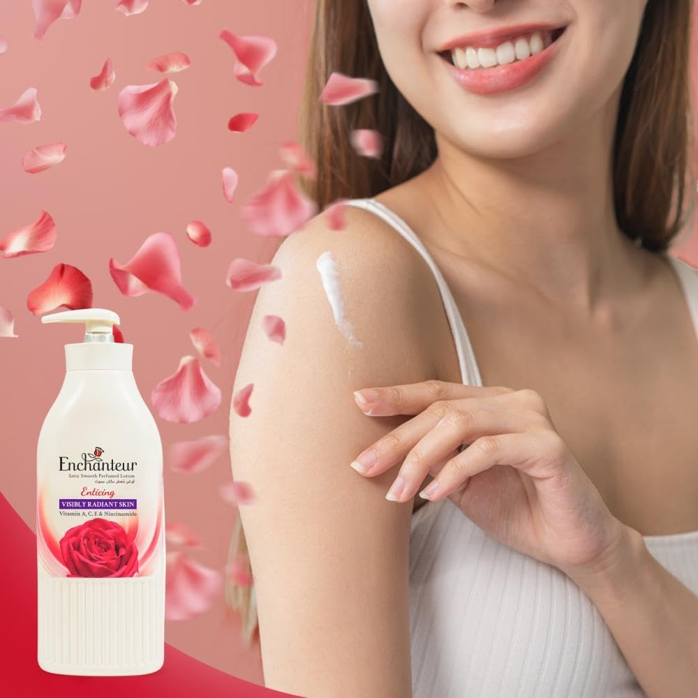 Enchanteur Satin Smooth Perfumed Lotion - ENTICING_4